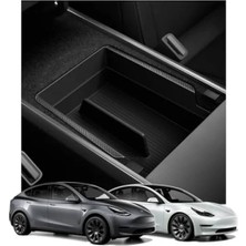 Esranın Dünyası Tesla Model Y ve 3 Için Kol Dayama Düzenleyici, Siyah