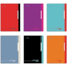 Esranın Dünyası A4 Dikişli Okul Defteri - 6'lı Paket (3 Çizgili + 3 Kareli)