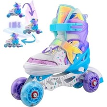 Esranın Dünyası Işıklı Deniz Kızı Paten - Kız Çocukları Için Eğlenceli