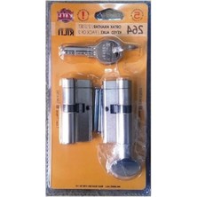 Esranın Dünyası Tuzaklı Kilit Göbeği, 2'li Set, 68 Mm, Nikel