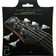 Esranın Dünyası 5 Telli Bas Gitar Telleri - Hafif Üst Orta Alt, Gümüş Kaplama