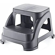 Esranın Dünyası 120 kg Taşıma Kapasiteli Iki Basamaklı Kaymaz Tabure