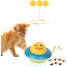 Esranın Dünyası 360 Derece Dönen Interaktif Kedi Oyuncağı - Ödül Dispenseri