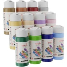 Esranın Dünyası Pastel Renk Akrilik Boya Seti - 12'li 60ML