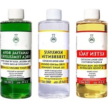 Esranın Dünyası Yağlı Boya Seti, 3X250ML, Kokusuz Terebentin, Keten Yağı ve Fırça Temizleyici