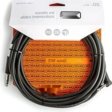 Esranın Dünyası 20 Ayak Trs Stereo Enstrüman Kablosu - Açılı Fiş