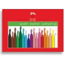 Esranın Dünyası 18 Renkli Yumuşak Pastel Boya Seti - Sanatsal Aktiviteler Için