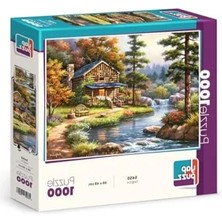 Esranın Dünyası Dağ Evi Temalı 1000 Parça Yapboz