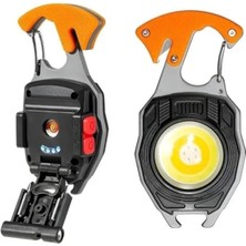 Esranın Dünyası Çok Fonksiyonlu Mini El Feneri - USB Şarjlı, 7 Modlu