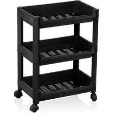 Esranın Dünyası 3 Katlı Tekerlekli Mini Organizer Raf - Mutfak, Banyo ve Ofis Kullanımı Için