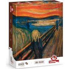 Esranın Dünyası 1000 Parça Sanat Eseri Puzzle, Çığlık (1893)