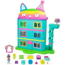 Esranın Dünyası Renkli 15 Parça Bebek Evi Oyun Seti, Gabby Figürü ve Ses Efektleri ile