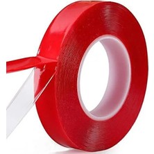 Esranın Dünyası 2 Metre Çift Taraflı Şeffaf Silikon Bant