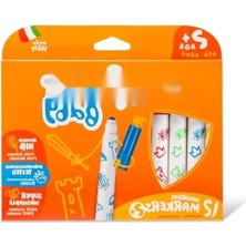 Esranın Dünyası 12 Renkli Jumbo Keçeli Kalem Seti - 42814