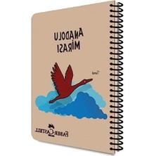 Esranın Dünyası A4 Spiralli Defter, 100 Yaprak, Asorti Kapak Tasarımı