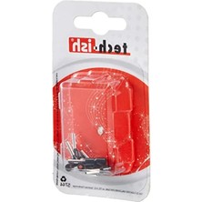 Esranın Dünyası Izoleli Kablo Ucu - 10 Adet, Gümüş/siyah