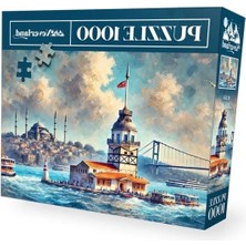 Esranın Dünyası Kız Kulesi Temalı 1000 Parça Puzzle
