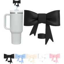 Esranın Dünyası Silikon Pipet Kapağı - 10 mm Uyumlu, Toz Koruyucu Siyah