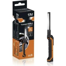 Esranın Dünyası Şarj Edilebilir LED El Feneri, 6500K Işık, Manyetik ve Bükülebilir Tasarım