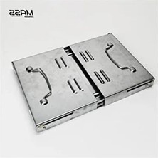 Esranın Dünyası Hafif ve Katlanabilir Galvaniz Mangal - Kolay Taşınabilir Tasarım