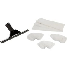 Esranın Dünyası Cam Silme Aparatı ve Mikrofiber Bez Seti - 3'lü Uyumlu Set