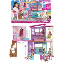 Esranın Dünyası Eğlenceli Barbie Tatil Evi Oyun Seti (30'dan Fazla Parça)