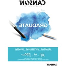 Esranın Dünyası Kalın Suluboya Kağıdı Bloğu, Dın A4, 250 G/m², 20 Yaprak