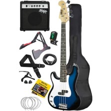 Esranın Dünyası Amfili 46 Inç Bas Gitar Seti (Yetişkinler Için)