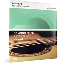 Esranın Dünyası Yüksek Kaliteli Akustik Gitar Tel Seti - 85-15 Med Lıte