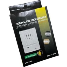 Esranın Dünyası Tek Sesli Kapı Zili, Ac 12-15V, Kompakt ve Dayanıklı Tasarım