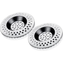Esranın Dünyası Paslanmaz Çelik Lavabo Süzgeci - 2'li Set