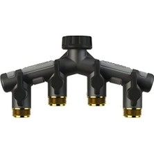 Esranın Dünyası Metal Yapı ile Dayanıklı 4 Yönlü Manifold ve Kesme Vanaları