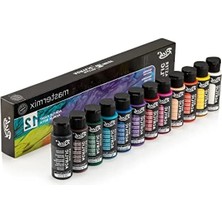 Esranın Dünyası 12'li Akrilik Boya Seti, 60 Cc, Yüksek Örtücülük