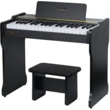 Esranın Dünyası Ahşap 37 Tuşlu Pilli Çocuk Piyanosu