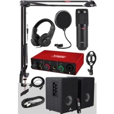 Esranın Dünyası Monitör Ses Kartı ve Mikrofon Standı Seti