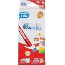 Esranın Dünyası Eğitici Yağlı Pastel Boya Kalemi Seti - 12 Renk