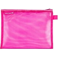 Esranın Dünyası Pembe Renkli Nylon Mesh Dosya B5