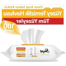 Esranın Dünyası Arap Sabunu Katkılı Yüzey Temizlik Havlusu & Mendili - 100 Yaprak