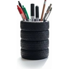 Esranın Dünyası Lastik Şeklinde Kalem Tutucu, Pratik Masa Üstü Organizer