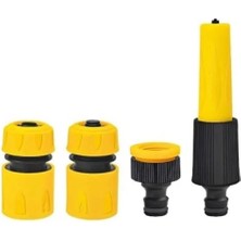 Esranın Dünyası 4 Parça Otomatik Ayarlı Bahçe Sulama Seti, Fonksiyonel Hortum Bağlantı Aparatı