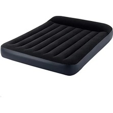 Esranın Dünyası Tek Boy Elektrikli Pompalı Hava Yatağı - Mavi/siyah