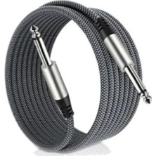 Esranın Dünyası 3 Metre Uzunluğunda 6.35 mm Jack Enstrüman Kablosu