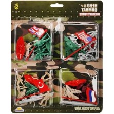 Esranın Dünyası Askeri Oyun Seti - 4'lü Eğlenceli Set