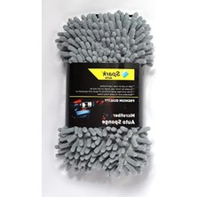 Esranın Dünyası Mikrofiber Şönil Oto Temizlik Süngeri - 8X23 cm