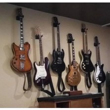 Esranın Dünyası Duvara Monte Gitar Askısı - Güvenilir Gitar Tutucu