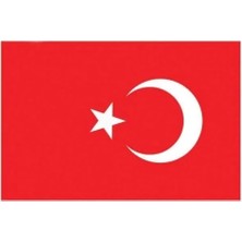 Esranın Dünyası Yüksek Kalite Türk Bayrağı, 70X105 cm Alpaka Kumaş