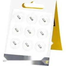 Esranın Dünyası Siyah Renkli 9'lu Çakmak Taşı Seti