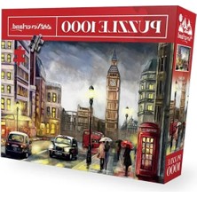 Esranın Dünyası 1000 Parça Puzzle - London Temalı