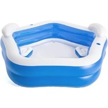 Esranın Dünyası Aile Tipi Şişirilebilir Havuz 213 x 206 x 69 cm