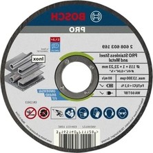 Esranın Dünyası Kesme Diski - Düz Standart Inox, Güvenilir Performans